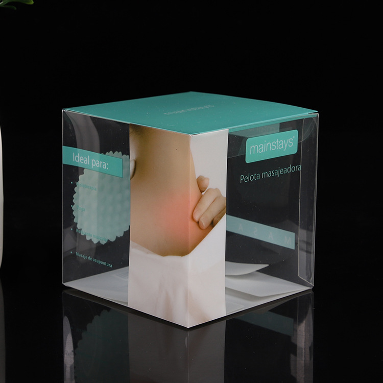 护肤品定制PVC透明胶盒化妆品包装透明胶盒